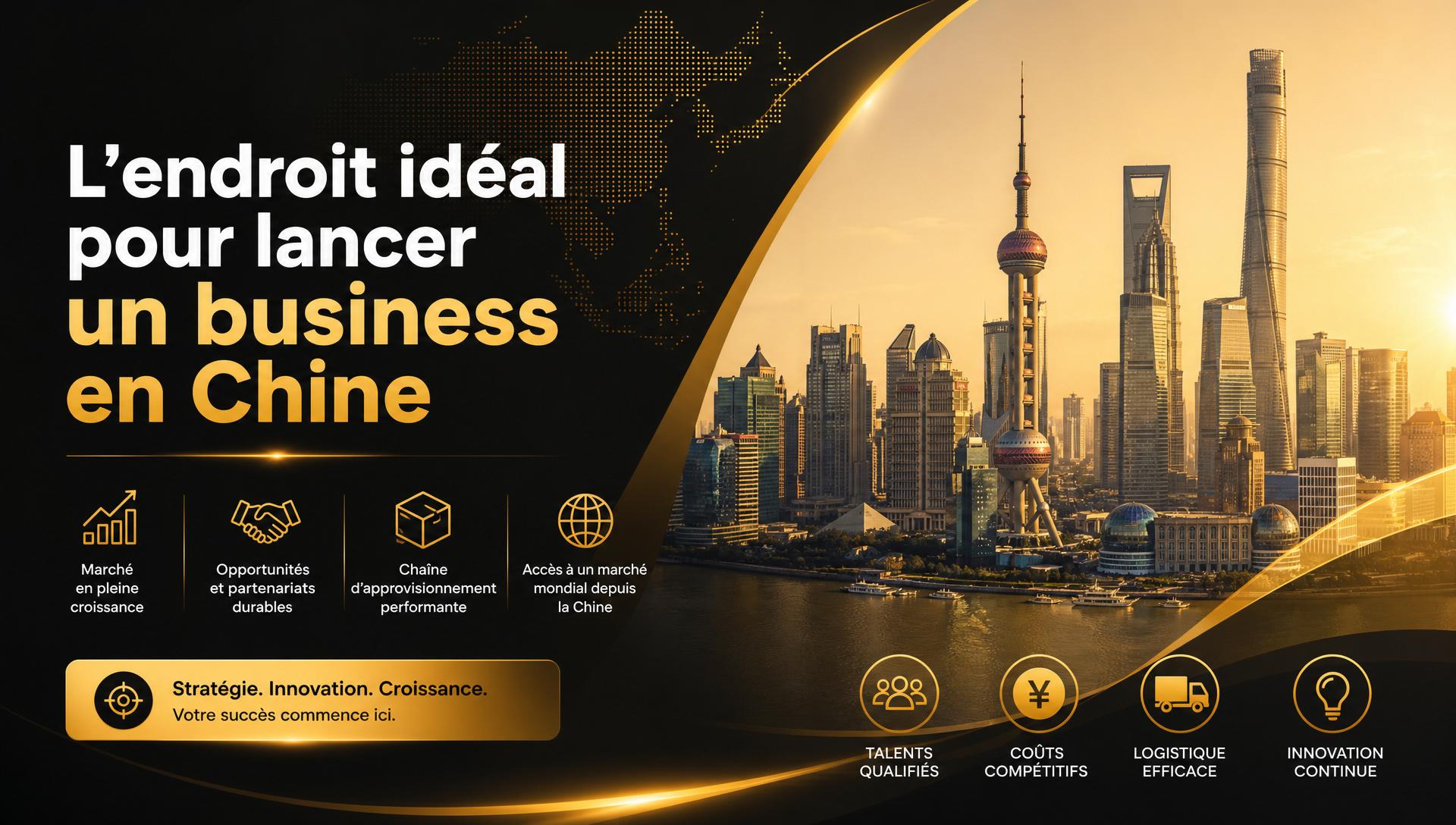 L’endroit idéal pour lancer un business en Chine